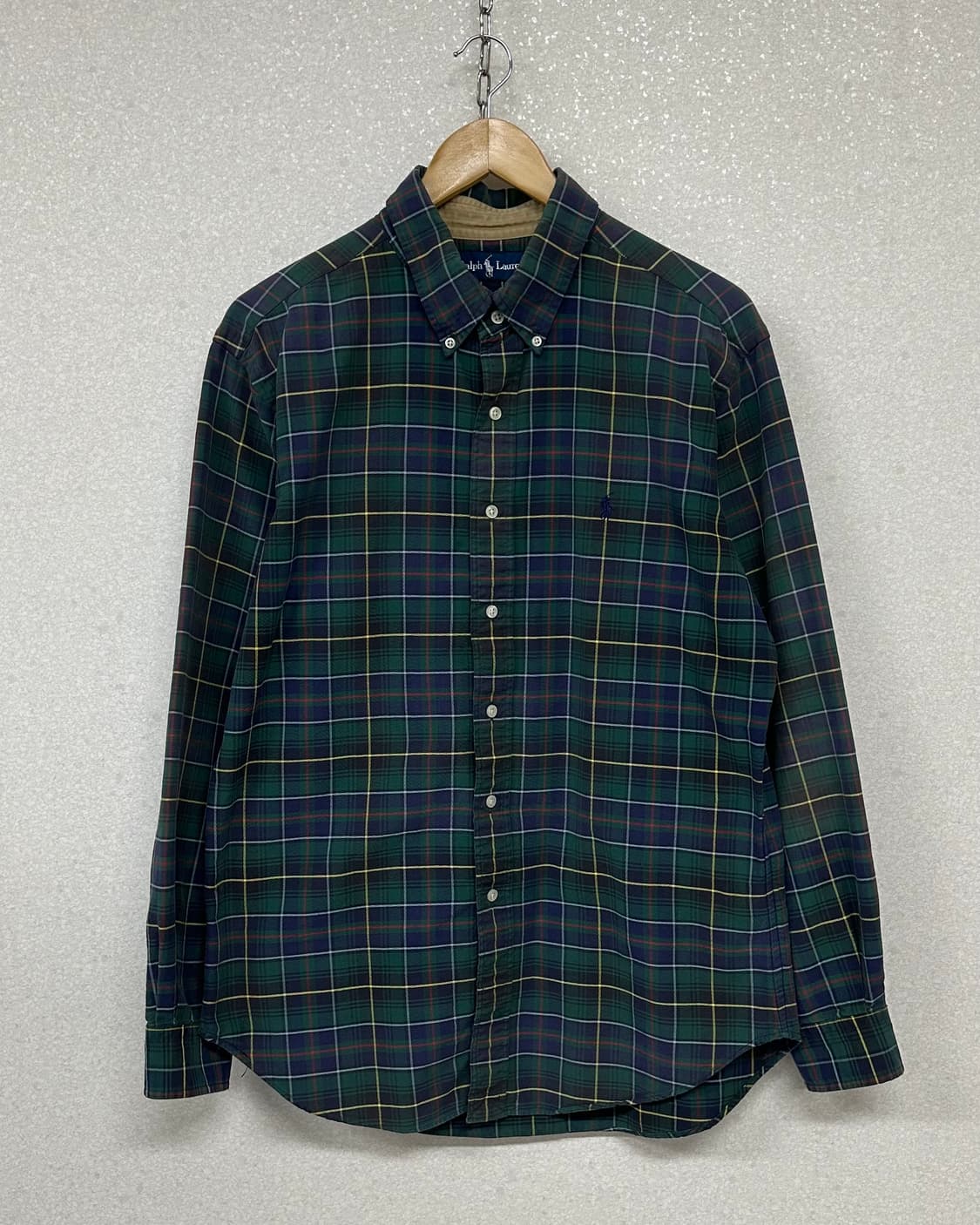 (XL)90'S 폴로 체크 셔츠-M2308 상품이미지1