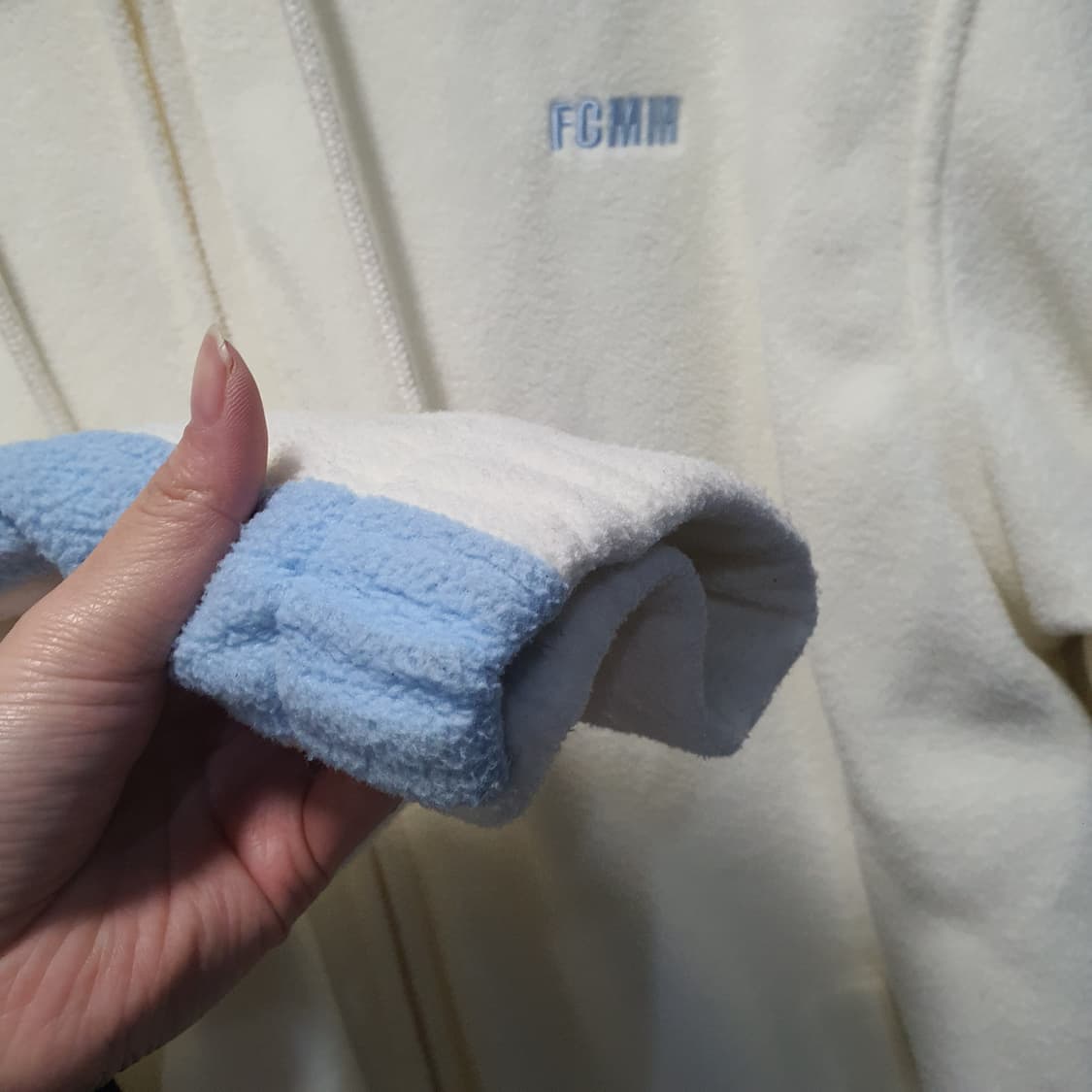 FCMM 사이드라인 후리스 후드집업  상품이미지3