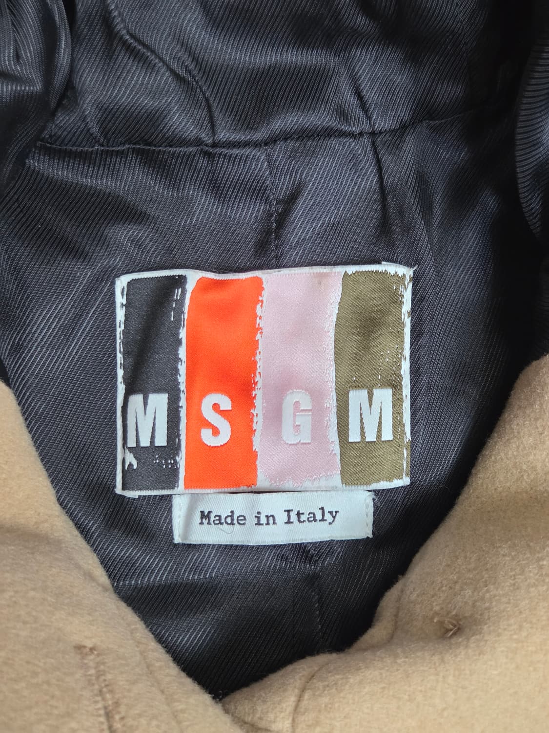 [MSGM] 베이직 울 후드 더플 코트 | 00235 상품이미지3