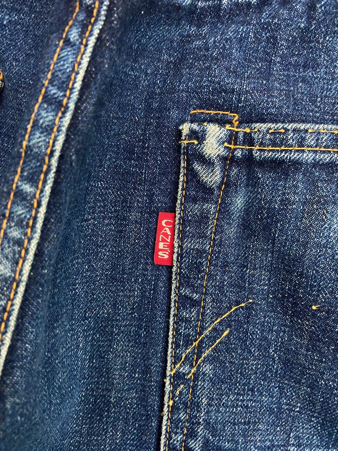 90's 슈가케인 M41001B Selvedge 상품이미지4