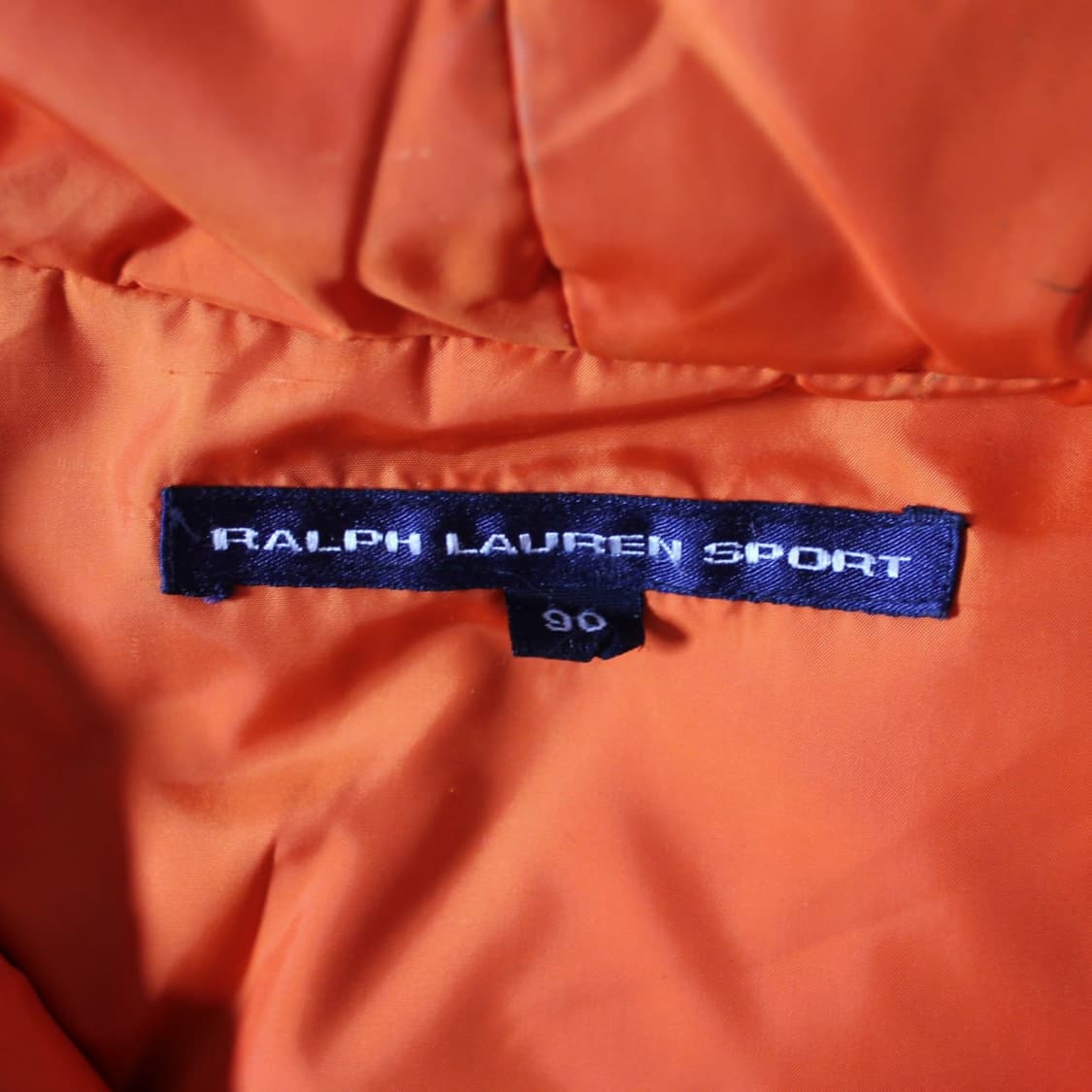 RALPH LAUREN 랄프로렌 스포츠 오렌지 떡볶이 패딩 상품이미지4