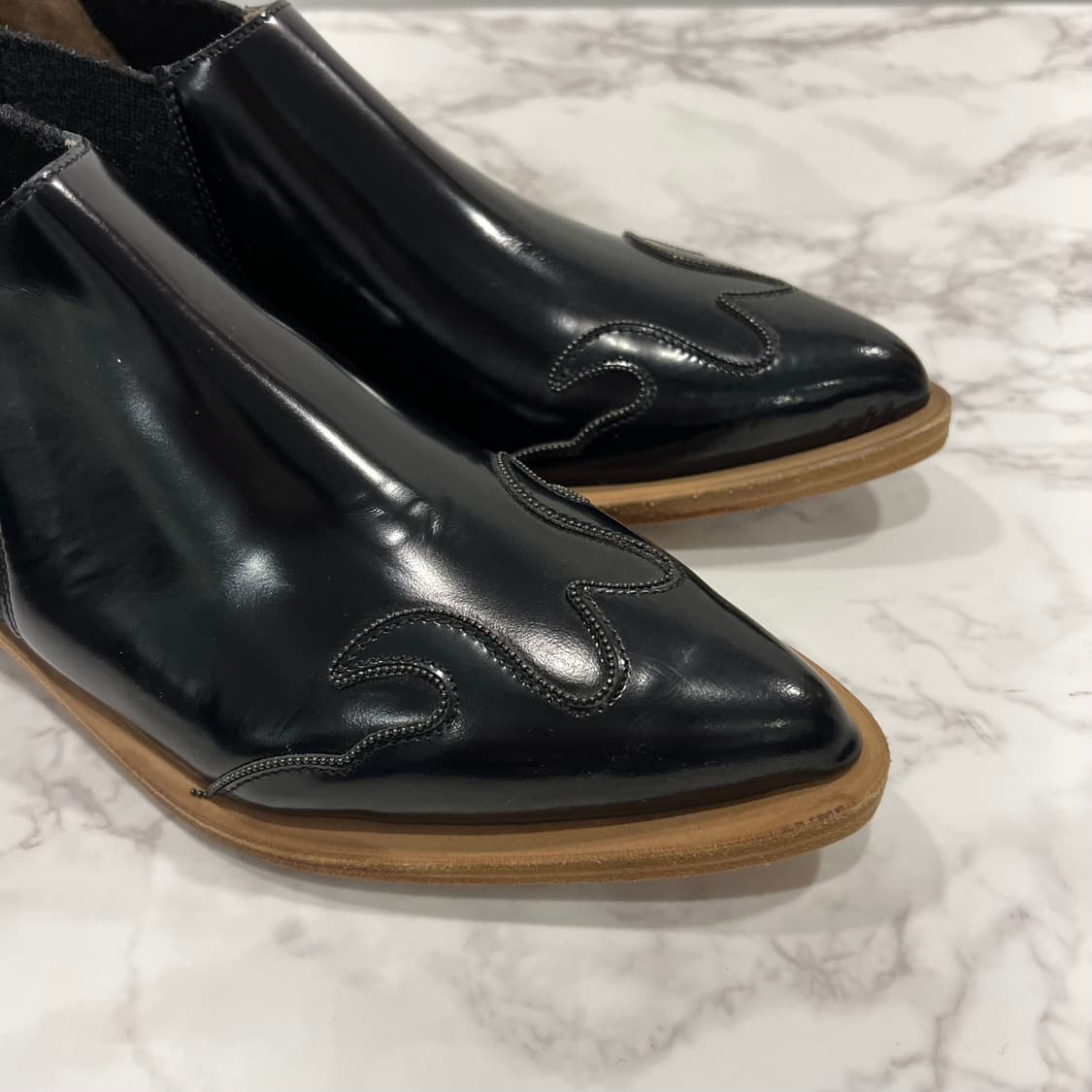 BRUNELLO CUCINELLI 브루넬로쿠치넬리 모닐리 비즈 첼시부츠 상품이미지7