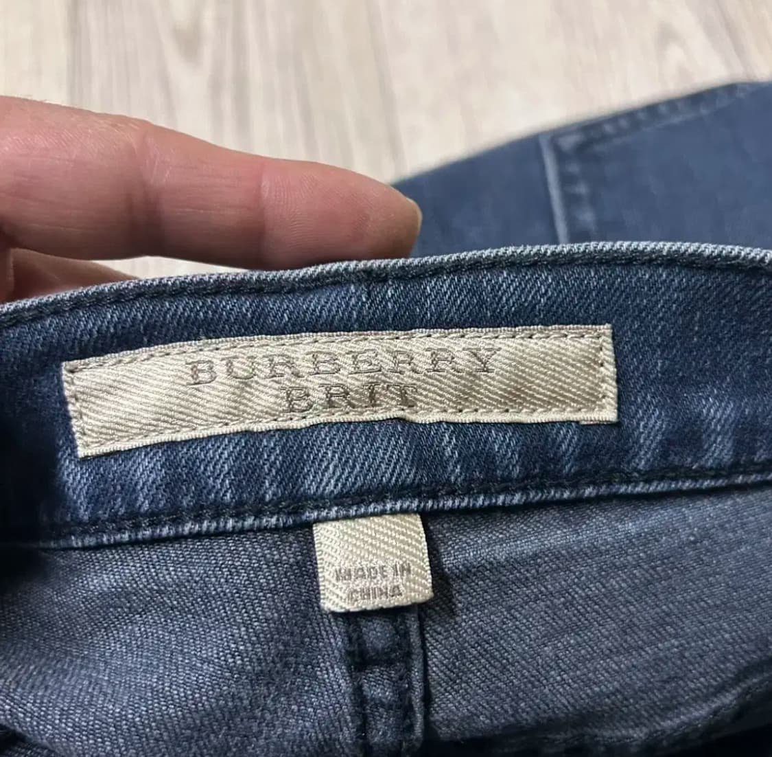 버버리 정품 청바지 34인치 상품이미지5
