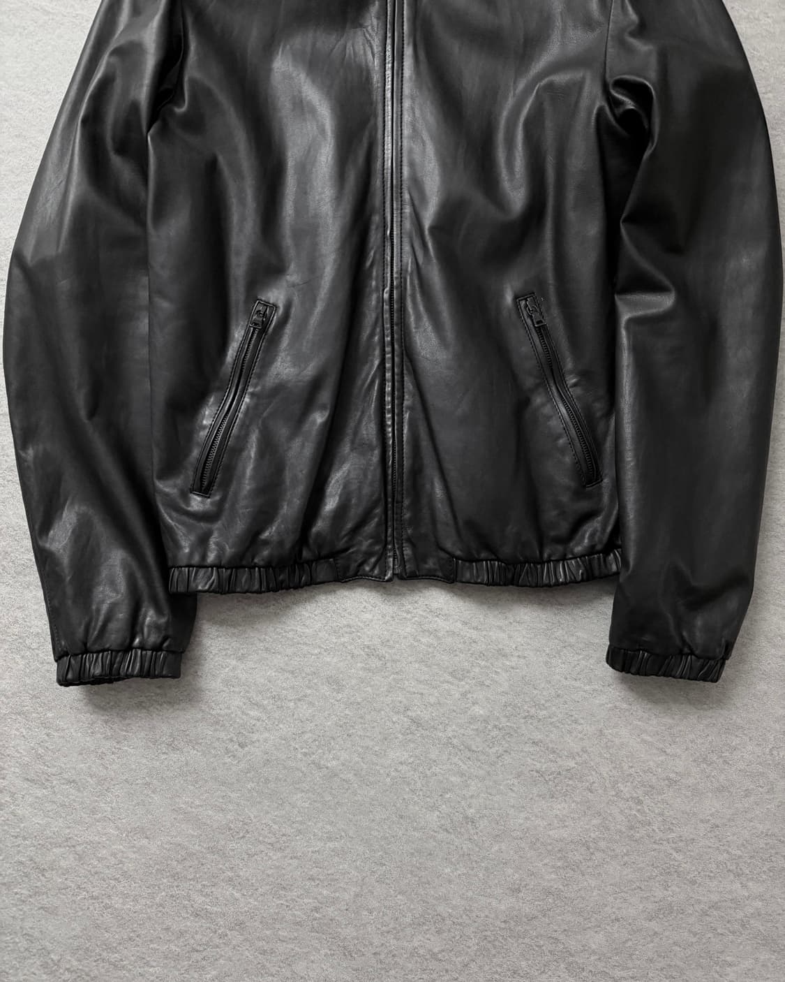 프라다 07AW 에폴렛 레더 블루종 자켓 상품이미지7