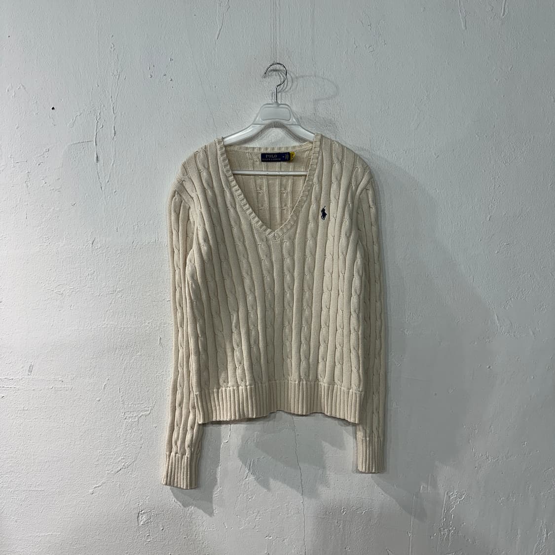 폴로랄프로렌 브이넥 니트 여성M 상품이미지1