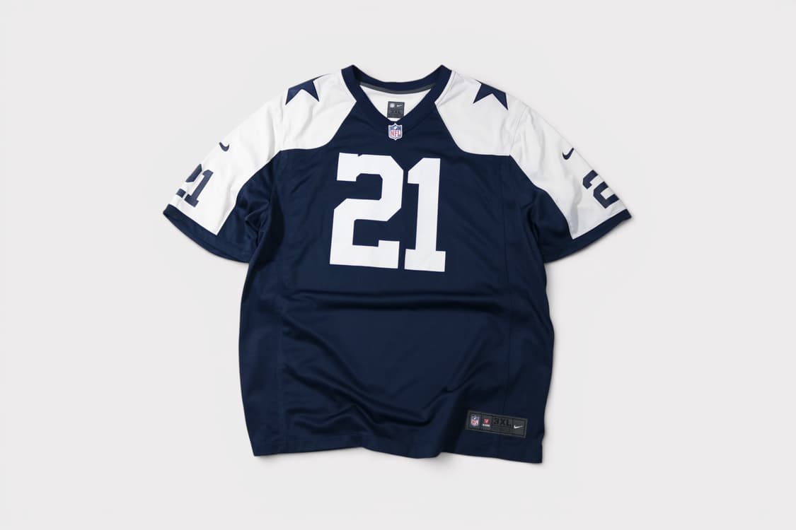 [3XL] 나이키 NFL 댈러스 카우보이스 엘리엇 럭비져지 상품이미지1