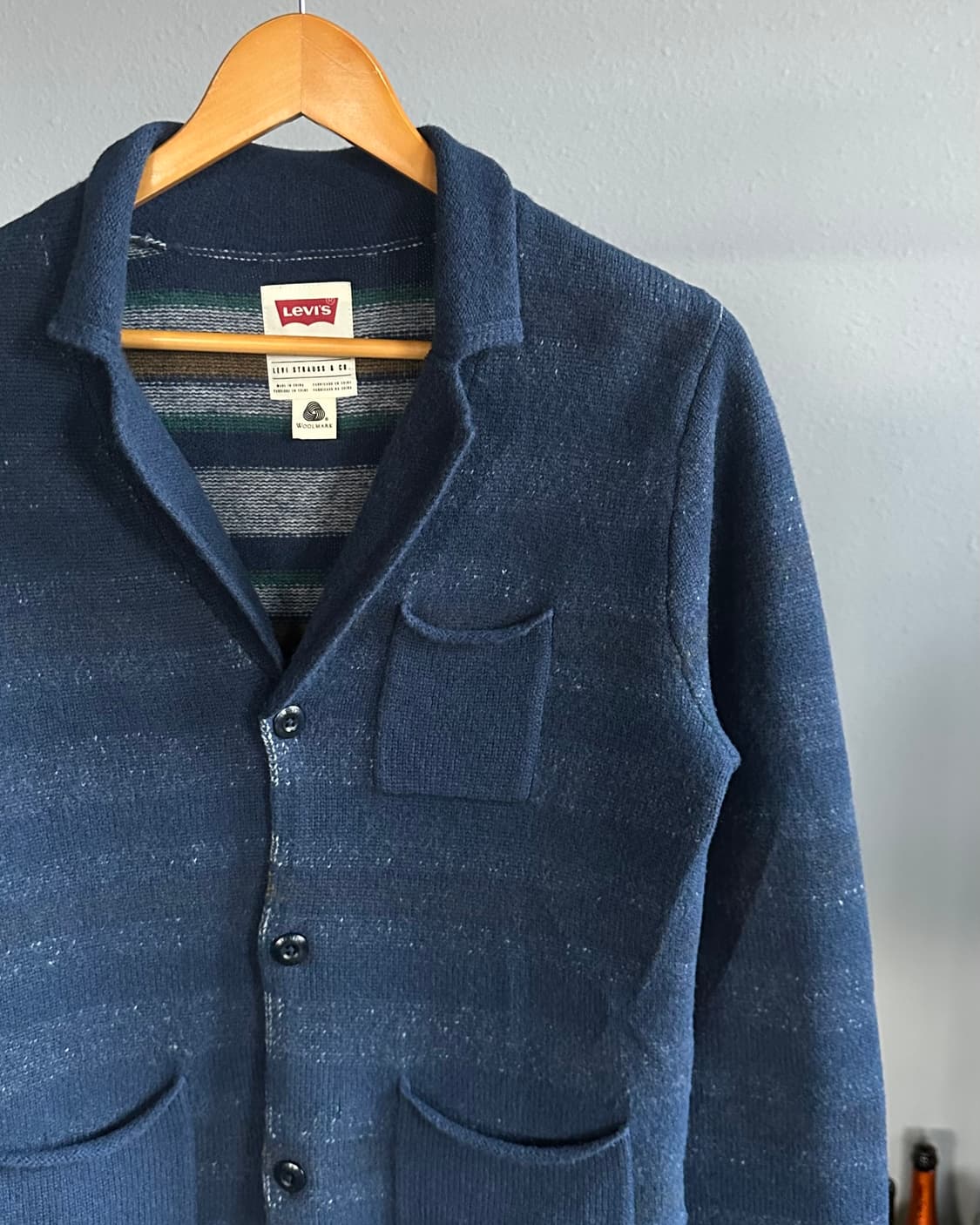 [S]리바이스 Levi's 테일러드 여성 니트 가디건 상품이미지3