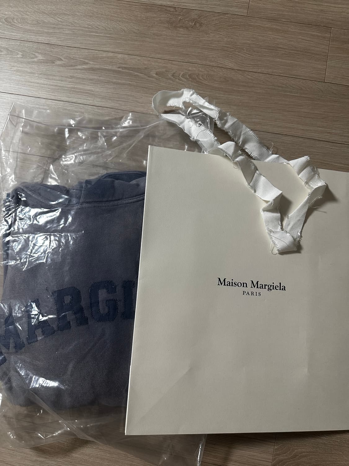 메종마르지엘라 나염 후드티 판매 상품이미지2
