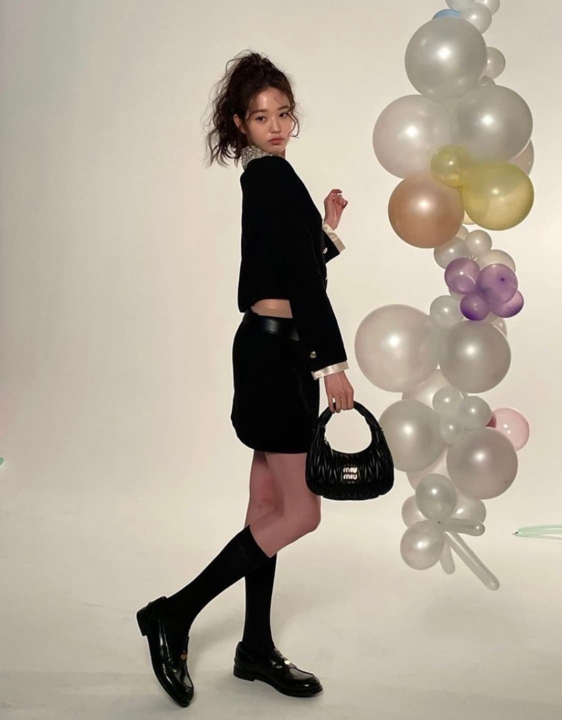 [SA 정품] 미우미우 마테라쎄 호보백 스몰 상품이미지9