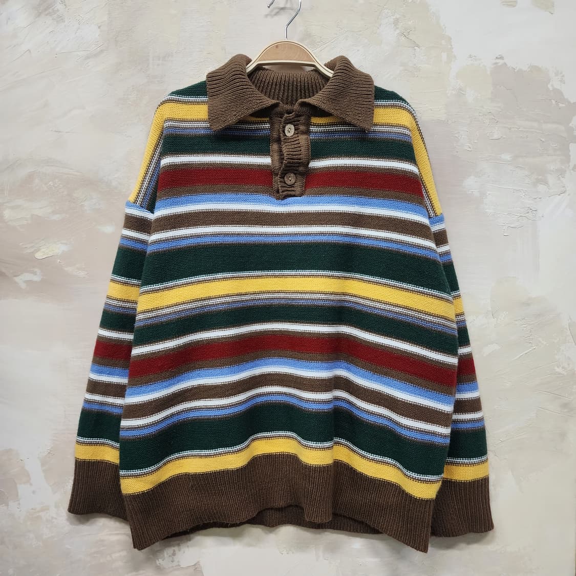 멀티 컬러 니트  상품이미지1