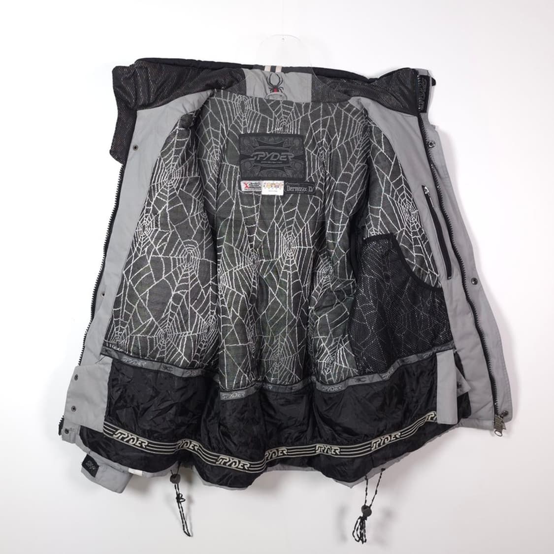 스파이더 빈티지 더미작스 거미줄 패턴 스키 자켓 L 상품이미지7