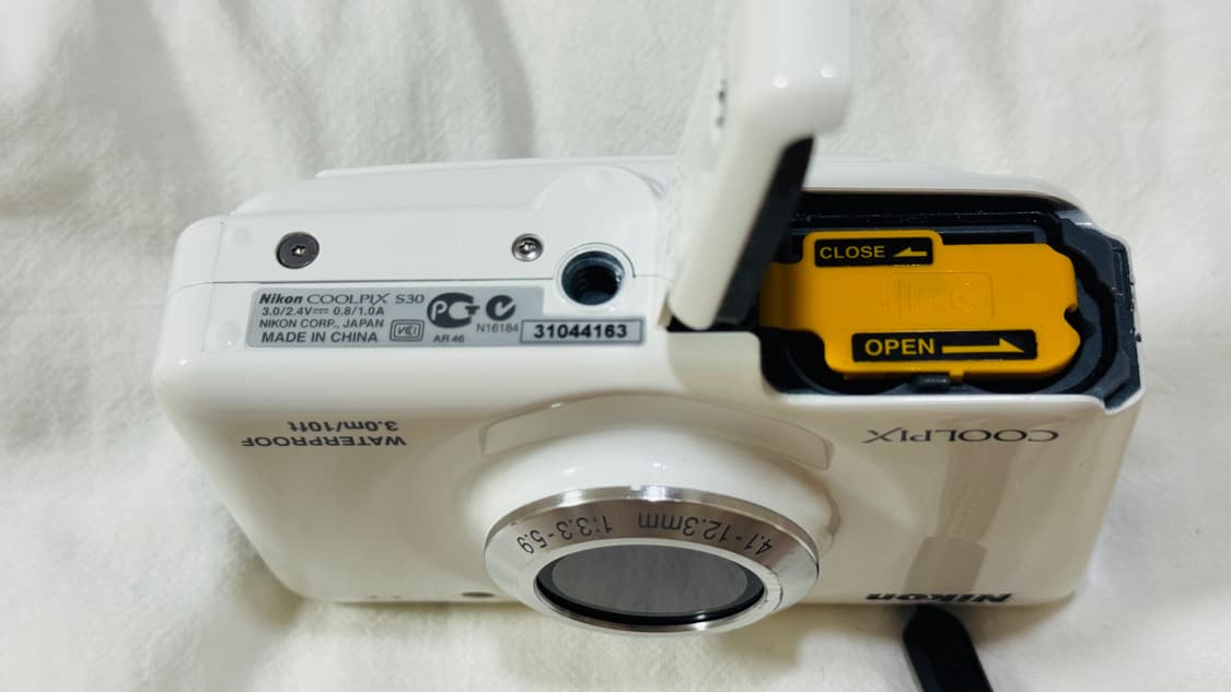 Nikon Coolpix S30 방수 디지털카메라 풀박 상품이미지4