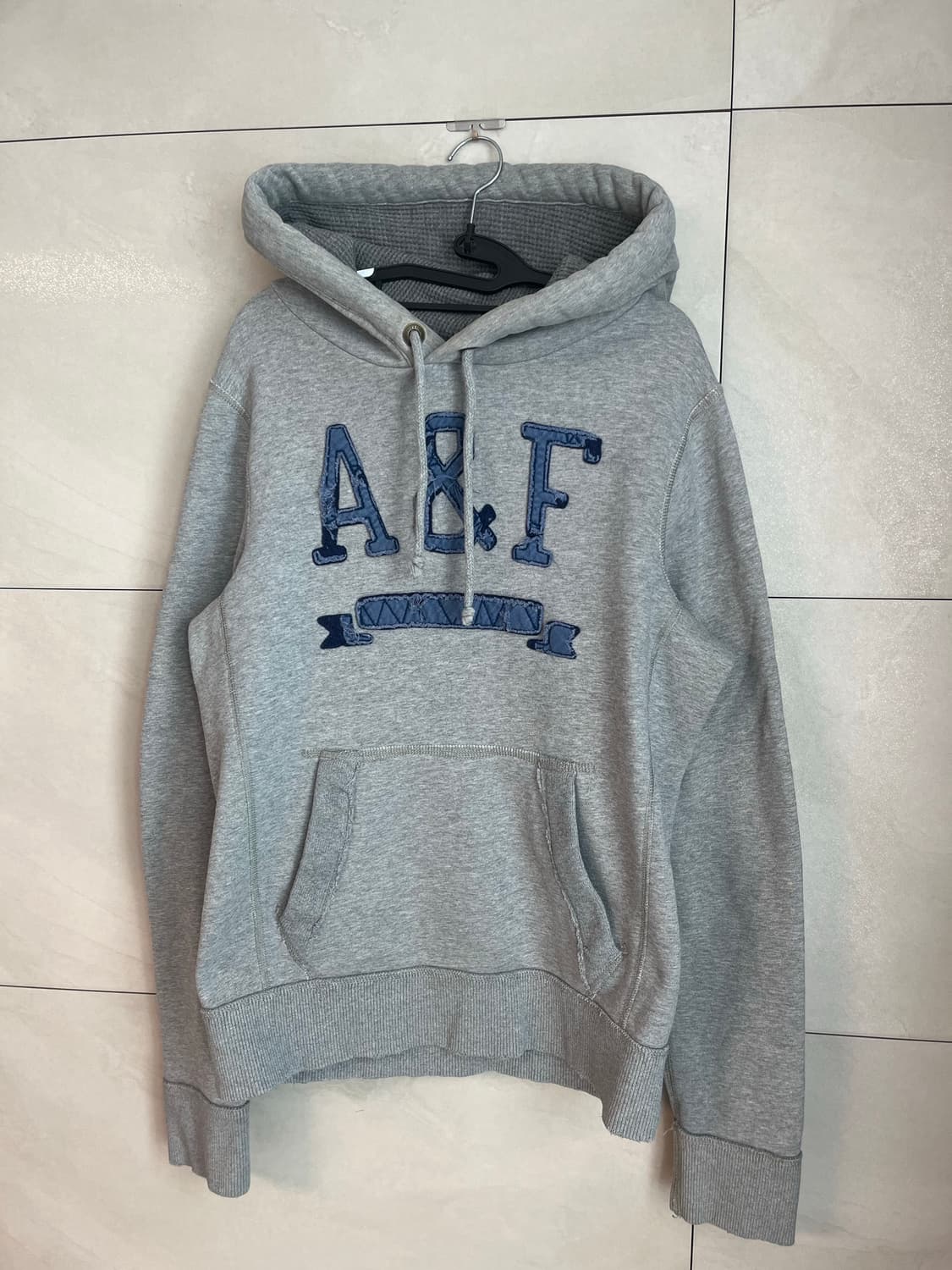 아베크롬비 A&F 그레이 후드티 (M) 상품이미지3