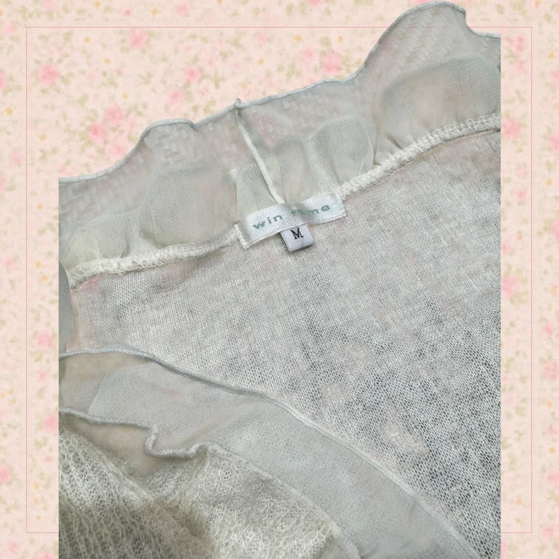 MORI & LOVELY 레이스가디건 상품이미지3