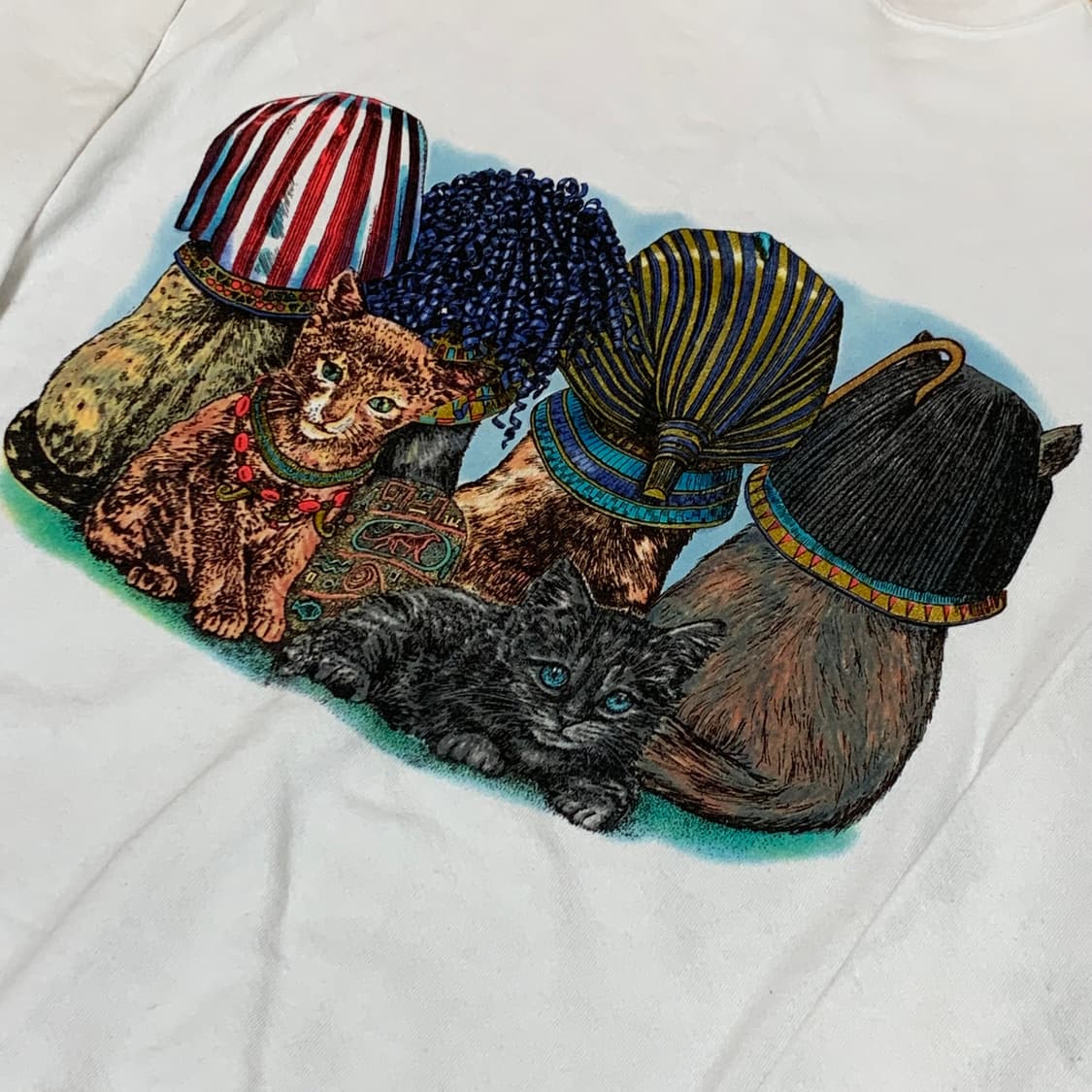 90s oneita egyptian cats sweatshirt 상품이미지8