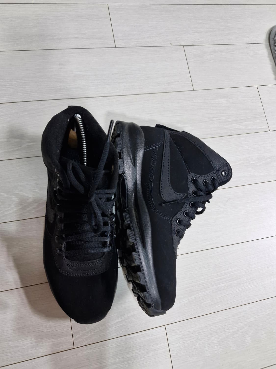 나이키 마노아 돔 블랙 워크부츠 250 상품이미지4