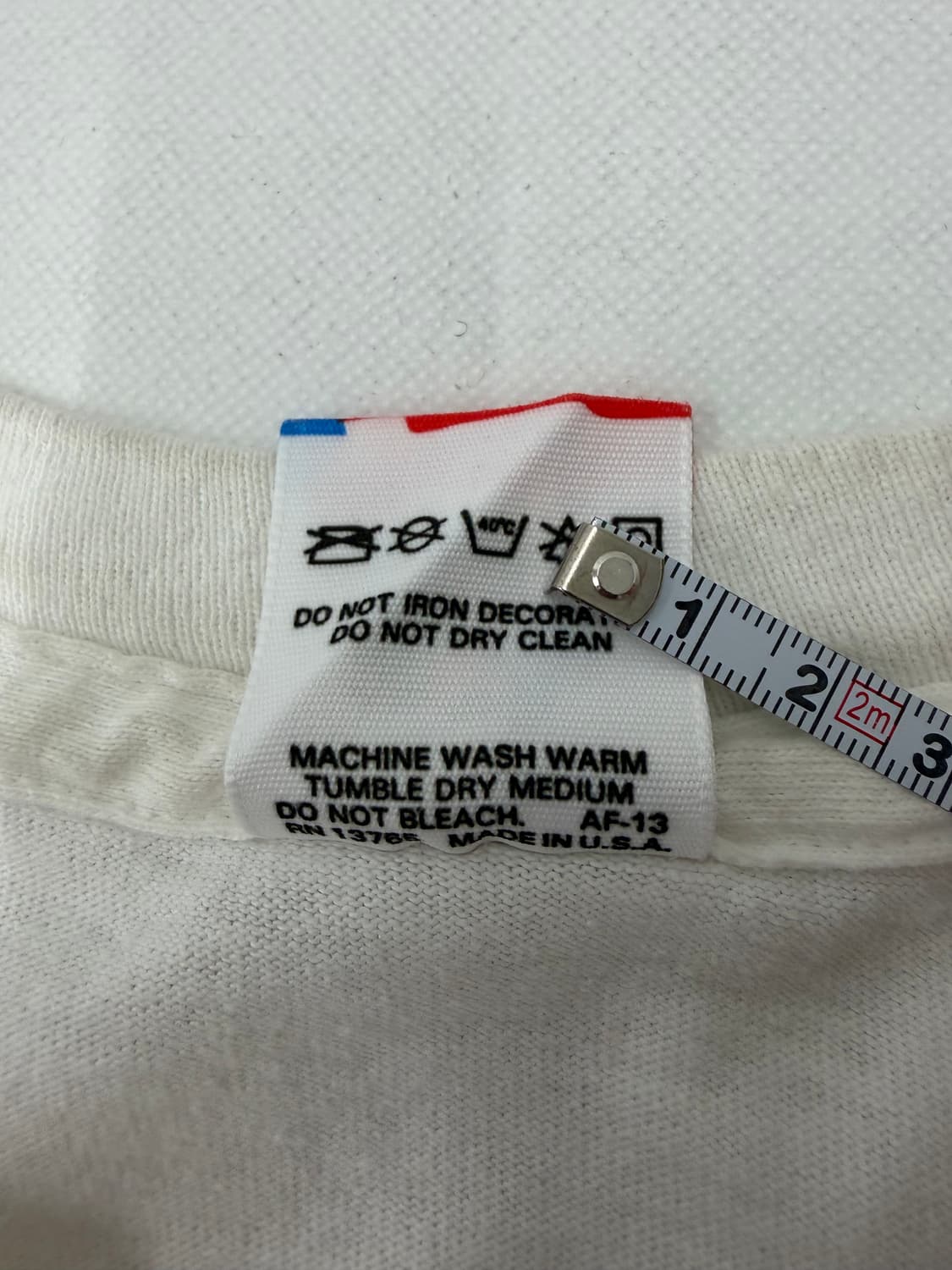 90s Wine Tee (white) 상품이미지4