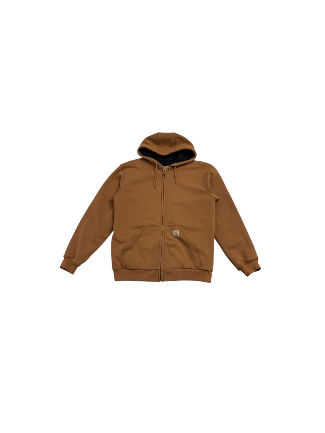 칼하트 레인디펜더 써멀 후드집업 카멜 상품이미지1