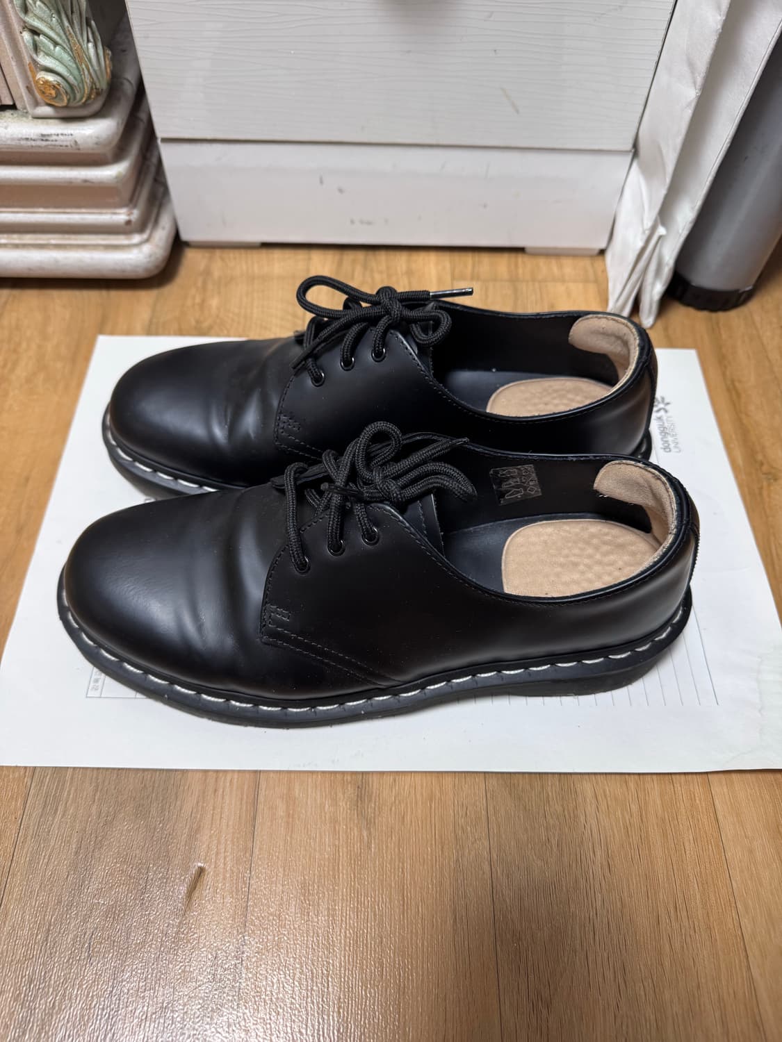 닥터마틴 1461 ws 270 화이트 스티치 상품이미지1