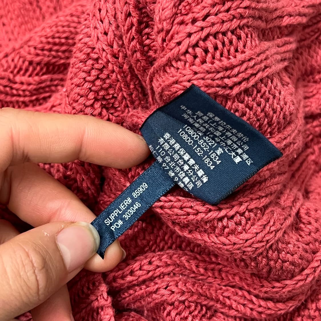 [우먼90] 랄프로렌 롱가디건 상품이미지4