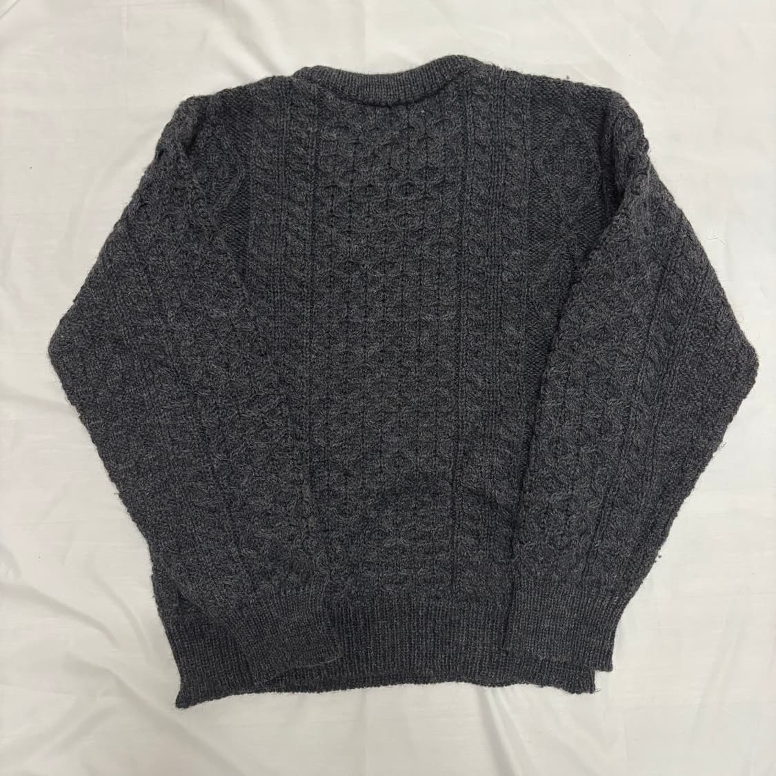 아란 크래프크 피셔맨 울 스웨터 상품이미지2