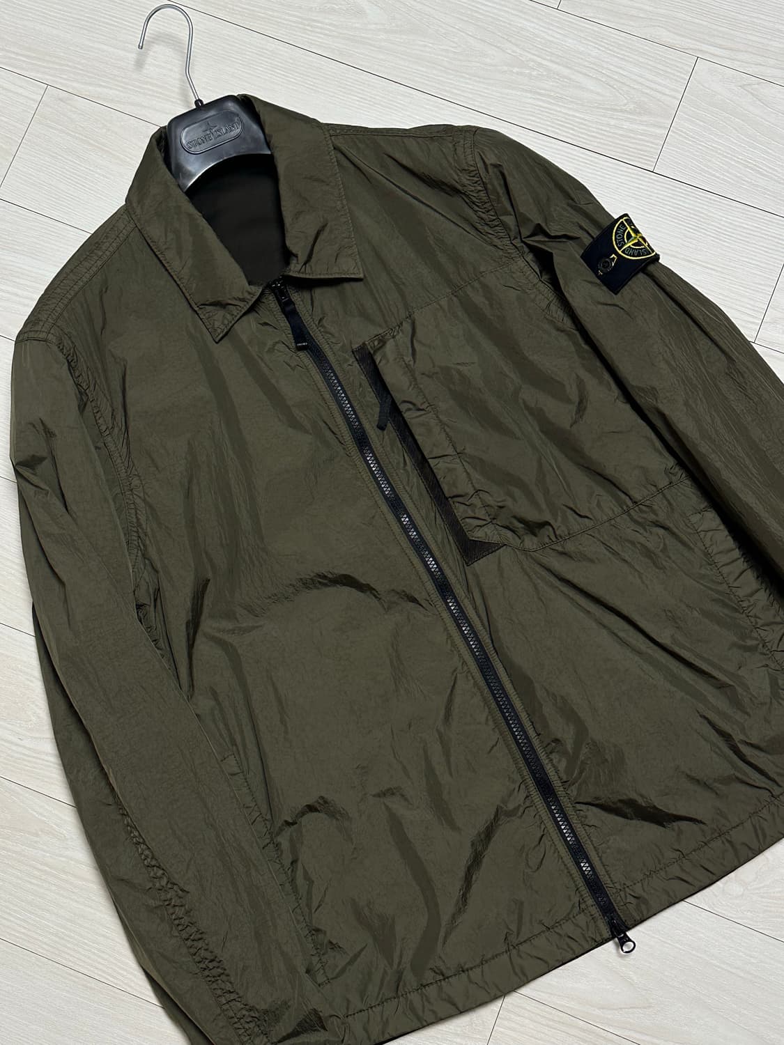 스톤아일랜드 가먼트 크링클랩스 자켓 23fw L(105) 국내판 상품이미지4