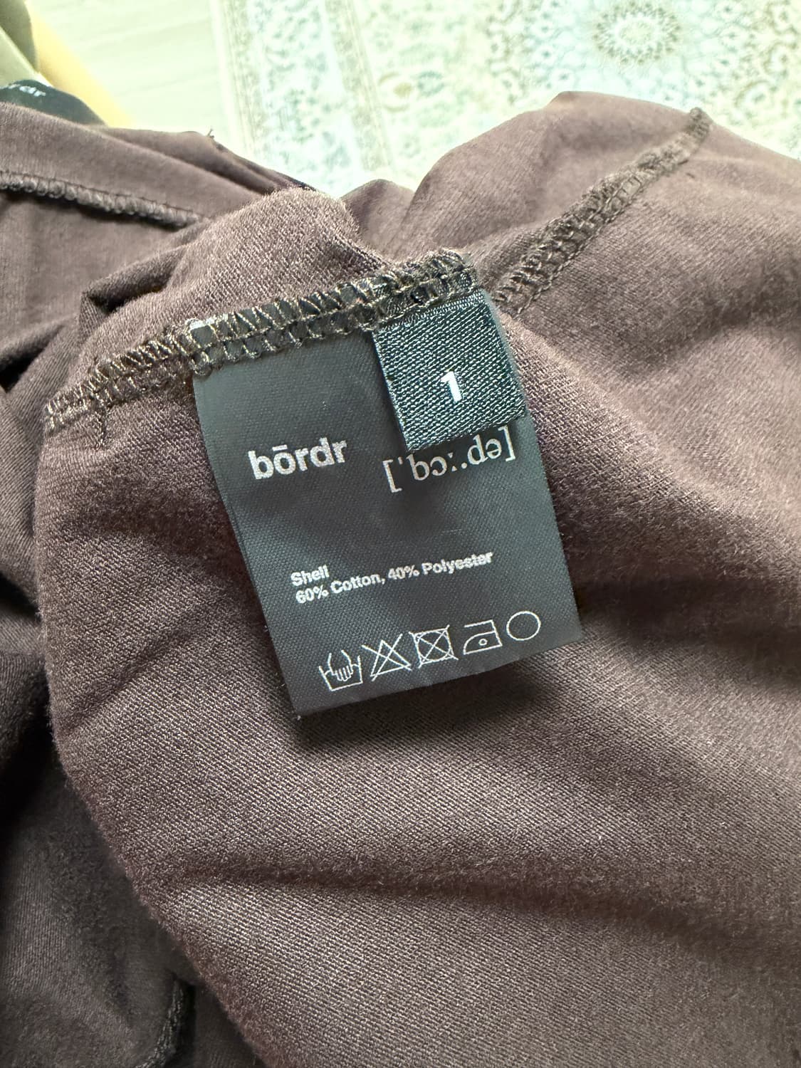 bordr jersey zipup 상품이미지3