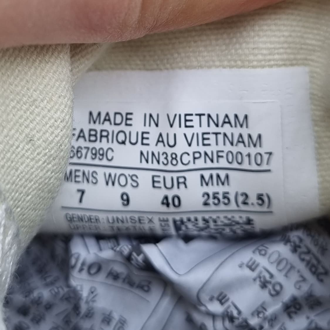 컨버스 런스타 하이크 화이트 하이탑255. 상품이미지6