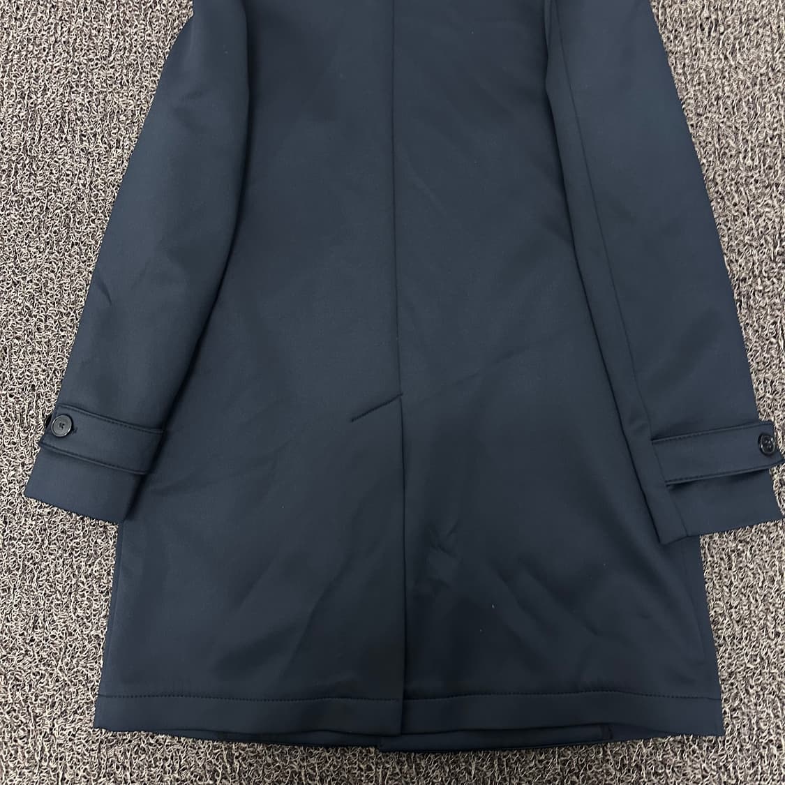 ZARA MAN 자라 남성 롱 코트 네이비 상품이미지6