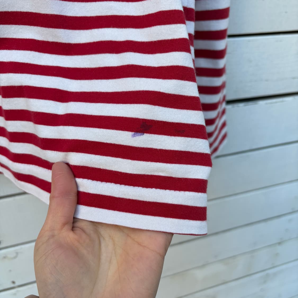 Comme des Garcons 꼼데가르송 스트라이프 롱슬리브 티셔츠 상품이미지5