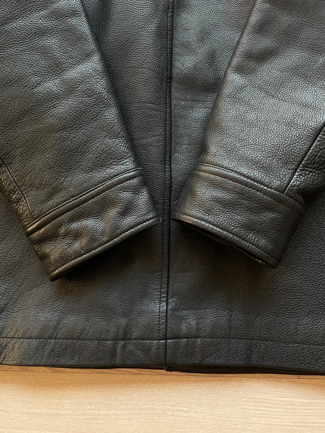 90s 올드갭 레더 카코트 상품이미지7