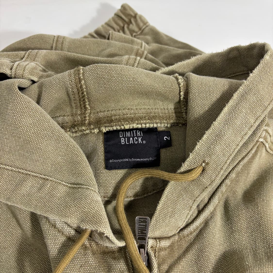 L-XL 디미트리블랙 된장워시드 투웨이 오버핏 초어 액티브자켓 상품이미지4