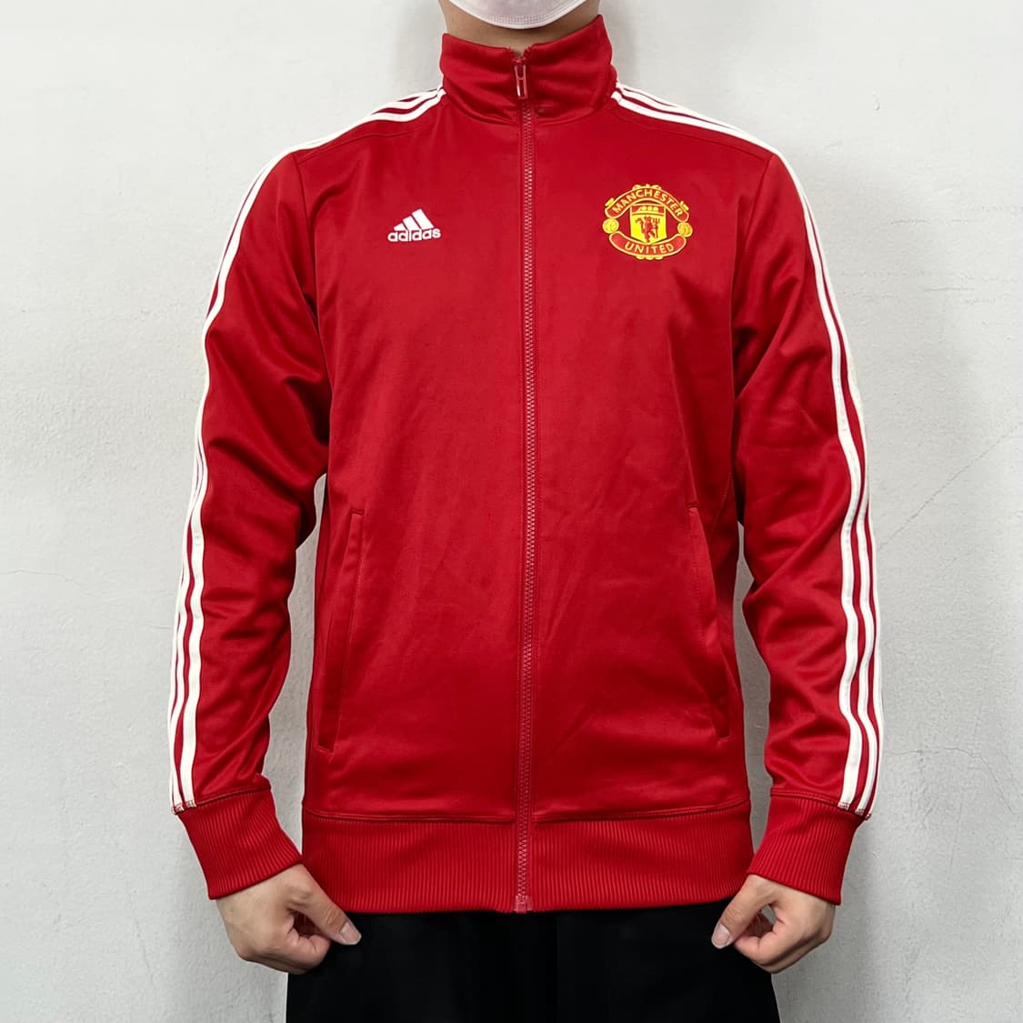 아디다스 맨체스터 유나이티드 레드 트랙탑 져지 자켓 상품이미지2