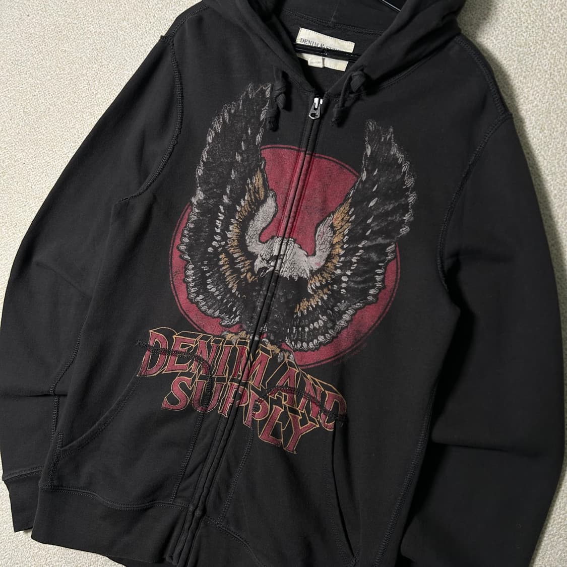 (M) 데님앤서플라이 랄프로렌  프린팅 후드집업  상품이미지2