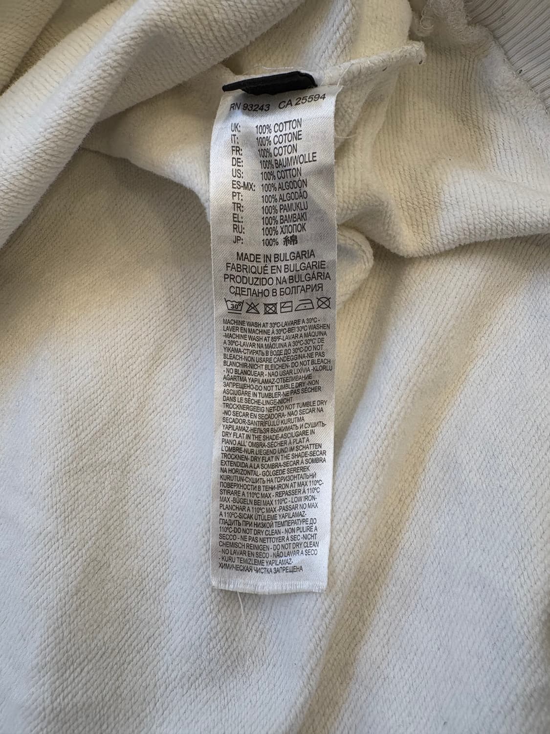 디젤 로고 스웻셔츠 상품이미지4