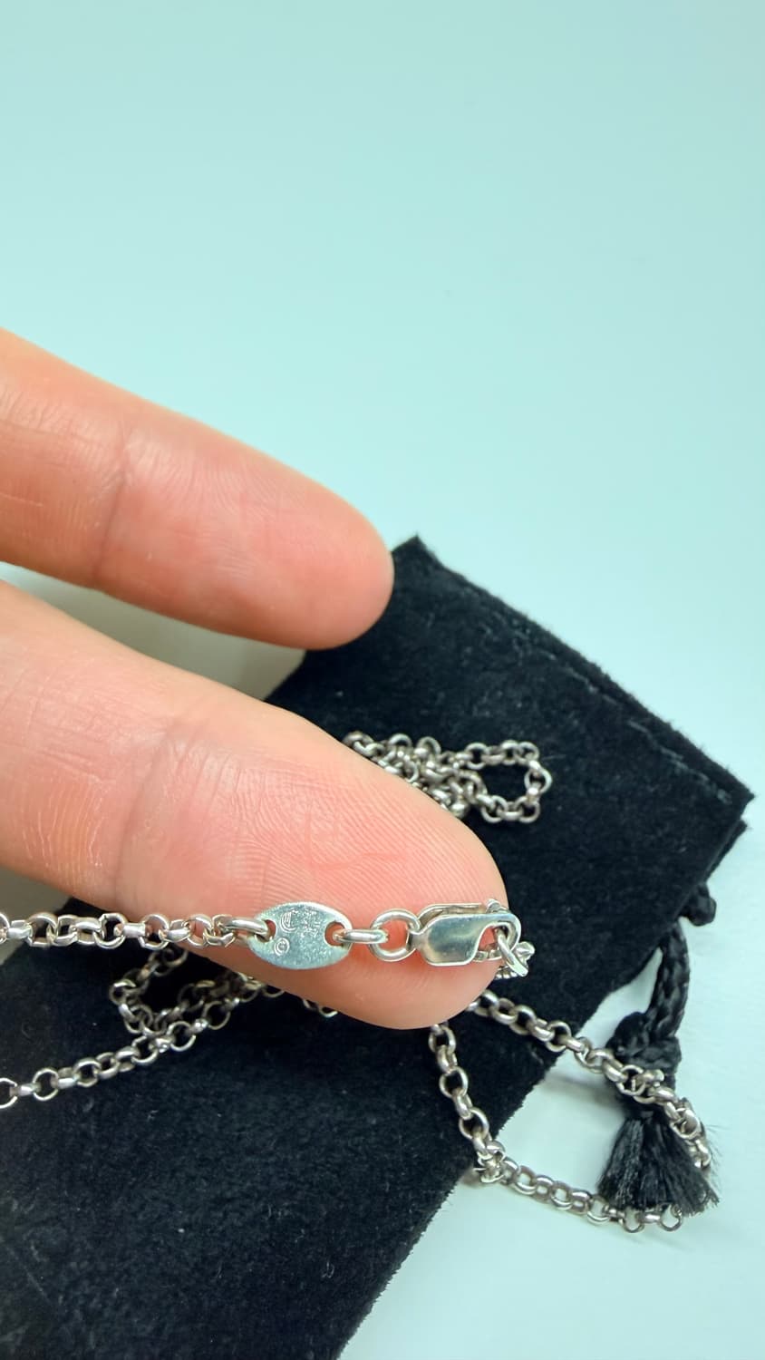 크롬하츠 롤체인 실버 20인치 상품이미지2