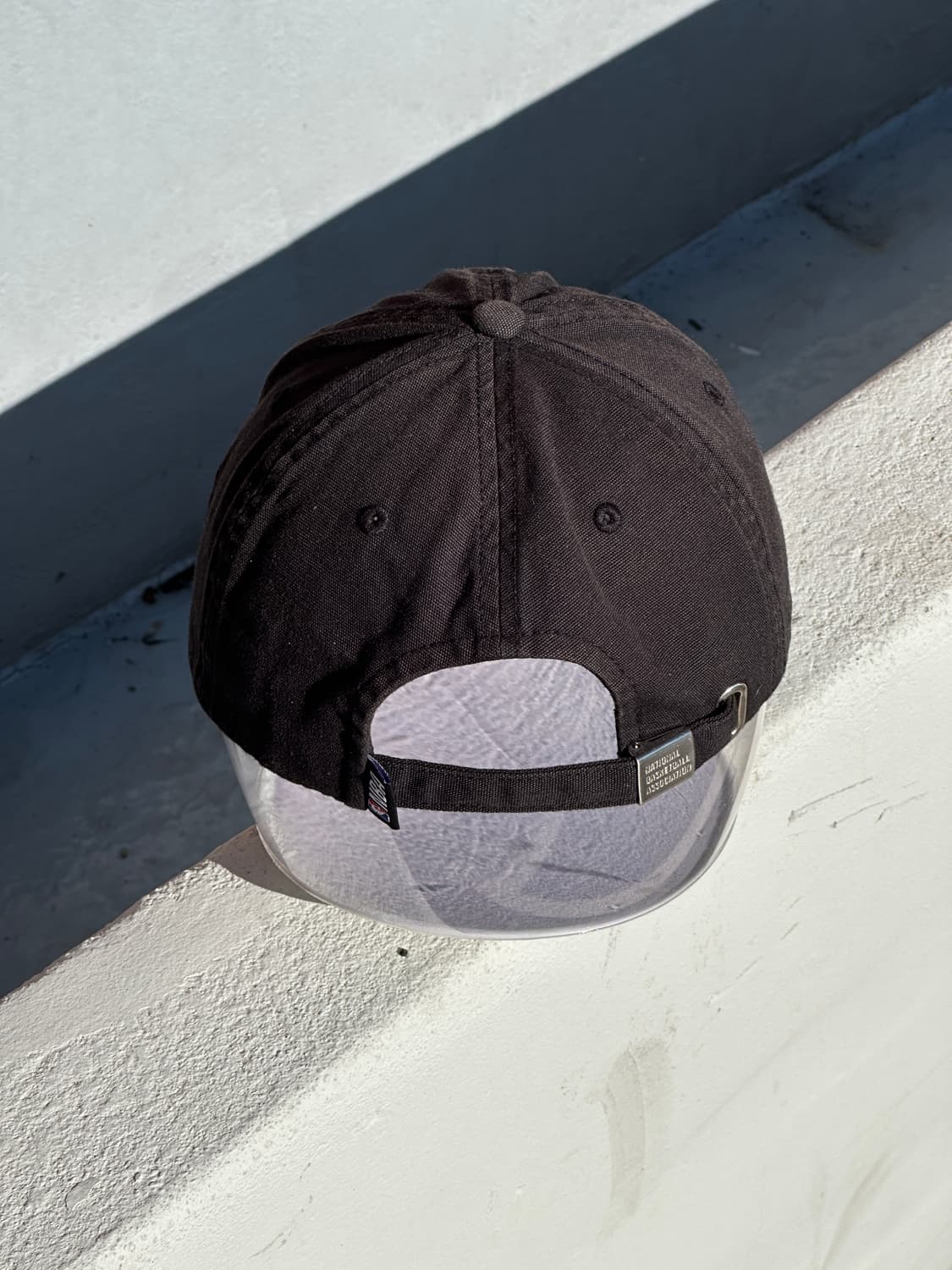 [M-L] NBA 엔비에이 로고 블랙 볼캡 모자 상품이미지4