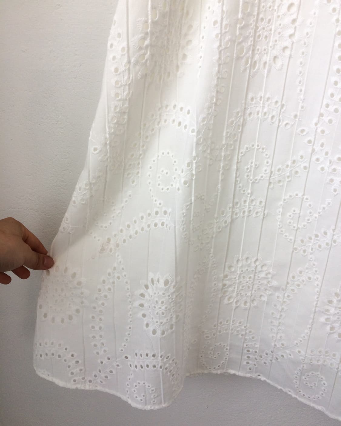 Belted punching pattern skirt 상품이미지3