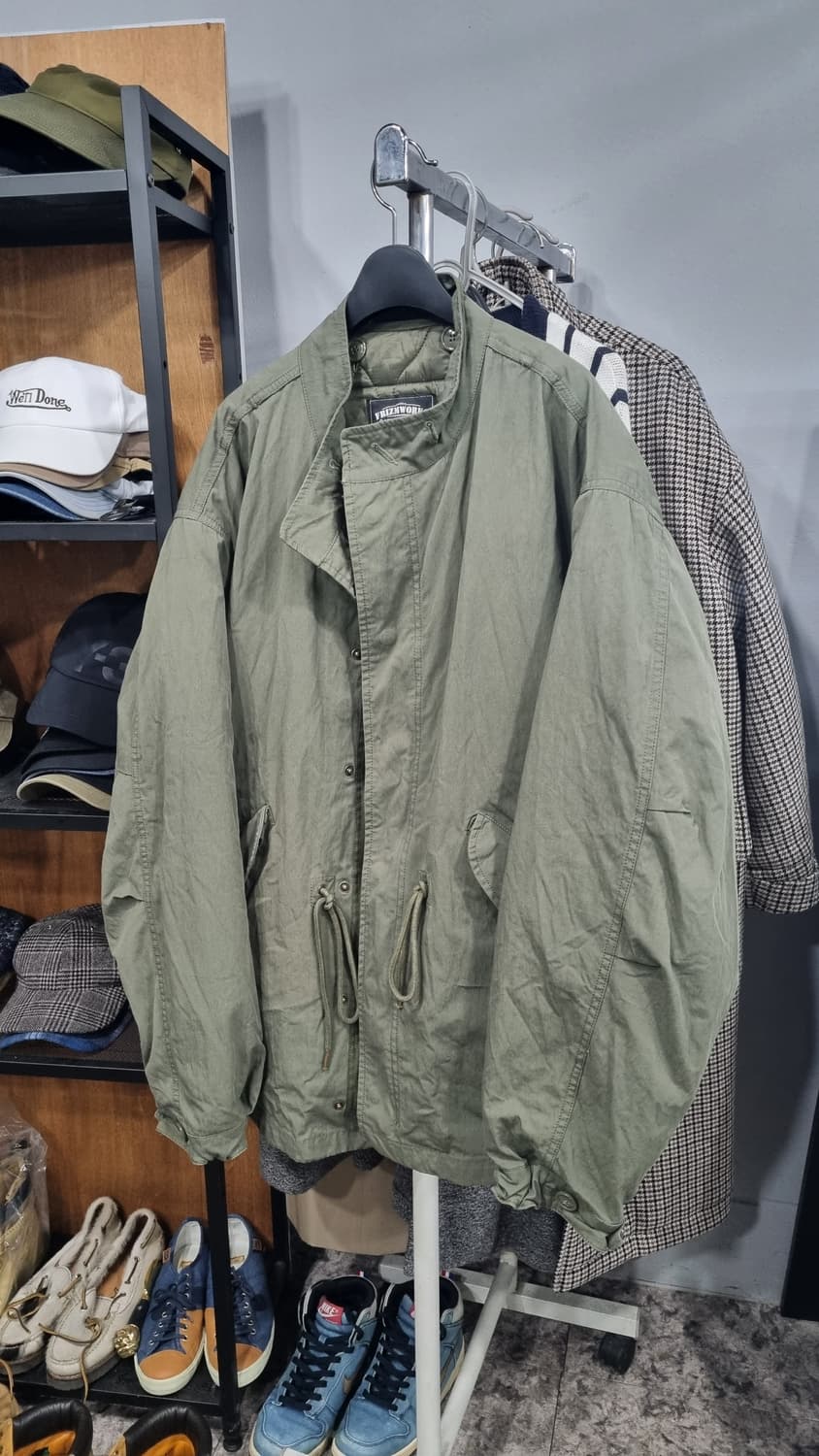 프리즘웍스 밀리터리 야상 사파리점퍼 105~110 내피포함 (후드분실) 상품이미지2