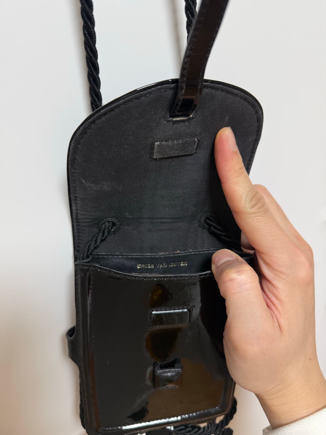 드리스반노튼 에나멜 미니백 (os) 상품이미지2