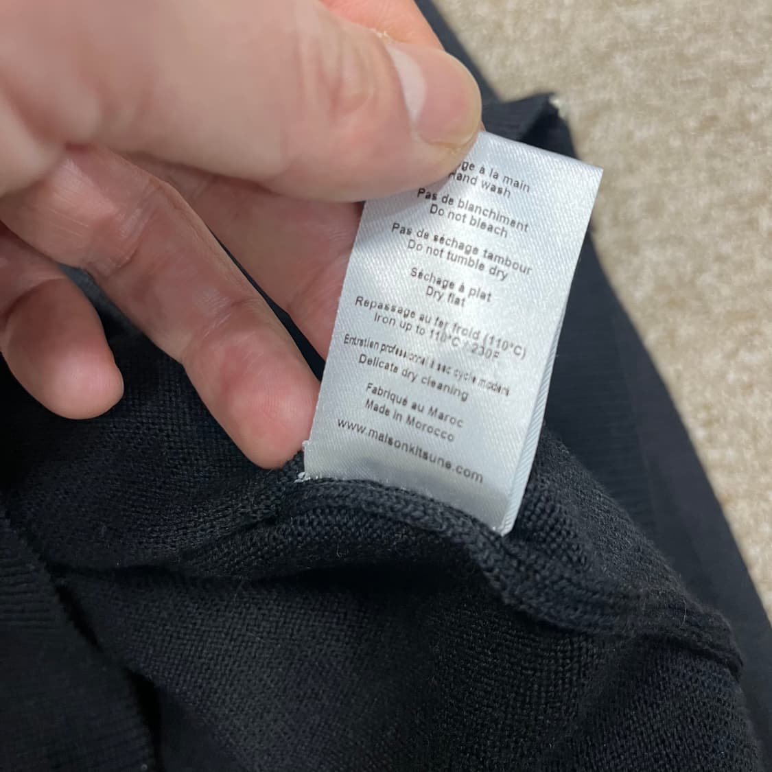  메종키츠네 멀티칼라 폭스 가디건 상품이미지6