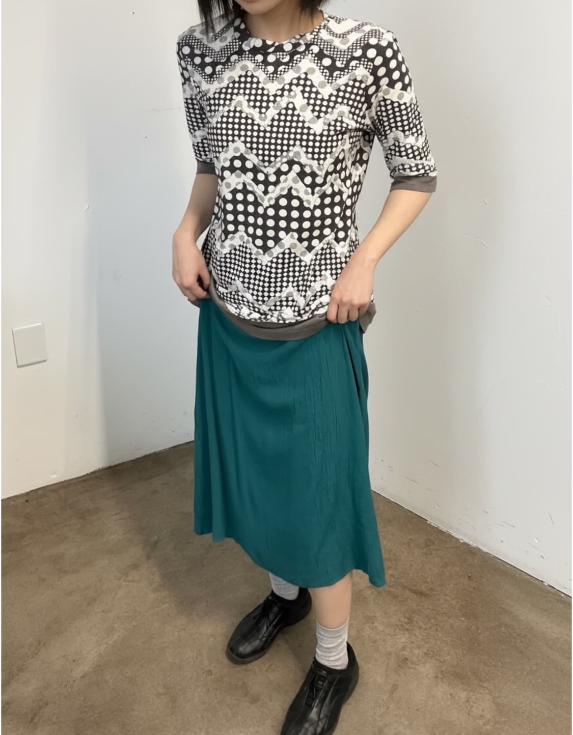 Wave dot tee 상품이미지3