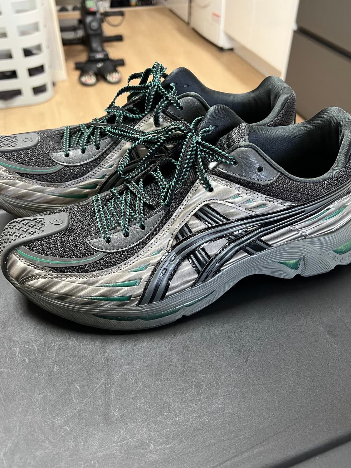 (W275) 아식스 키코 코스타디노브 젤 플라메 그레이 블랙 상품이미지7