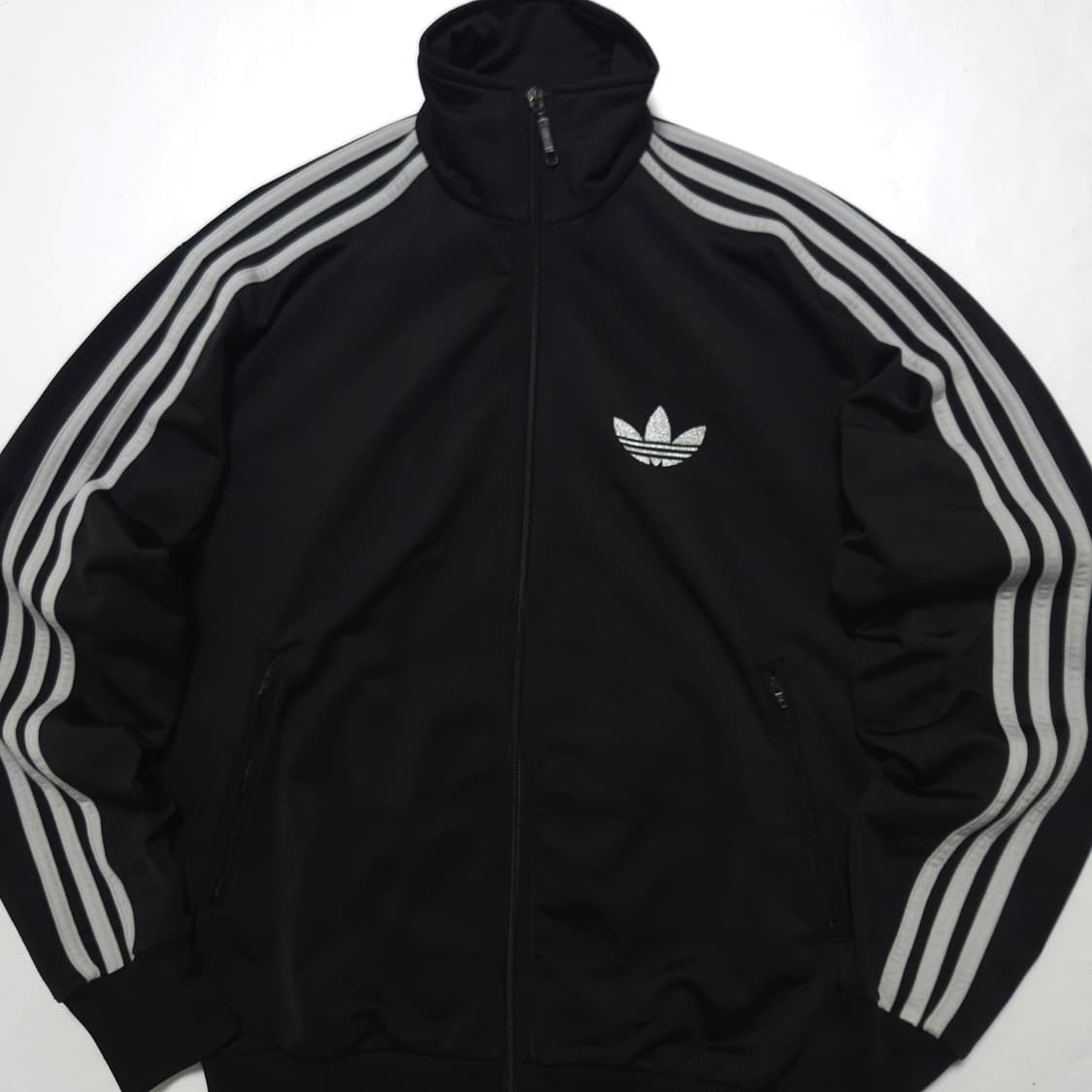 아디다스 희귀 파이어버드 트랙탑 져지 자켓 블랙그레이 상품이미지2