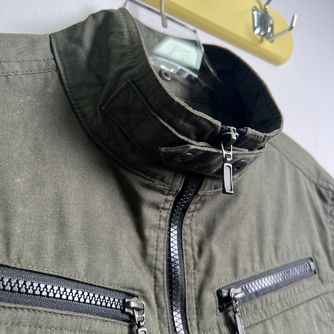 Splendid Satisfaction 카키 코튼 유틸리티 자켓 M 상품이미지7