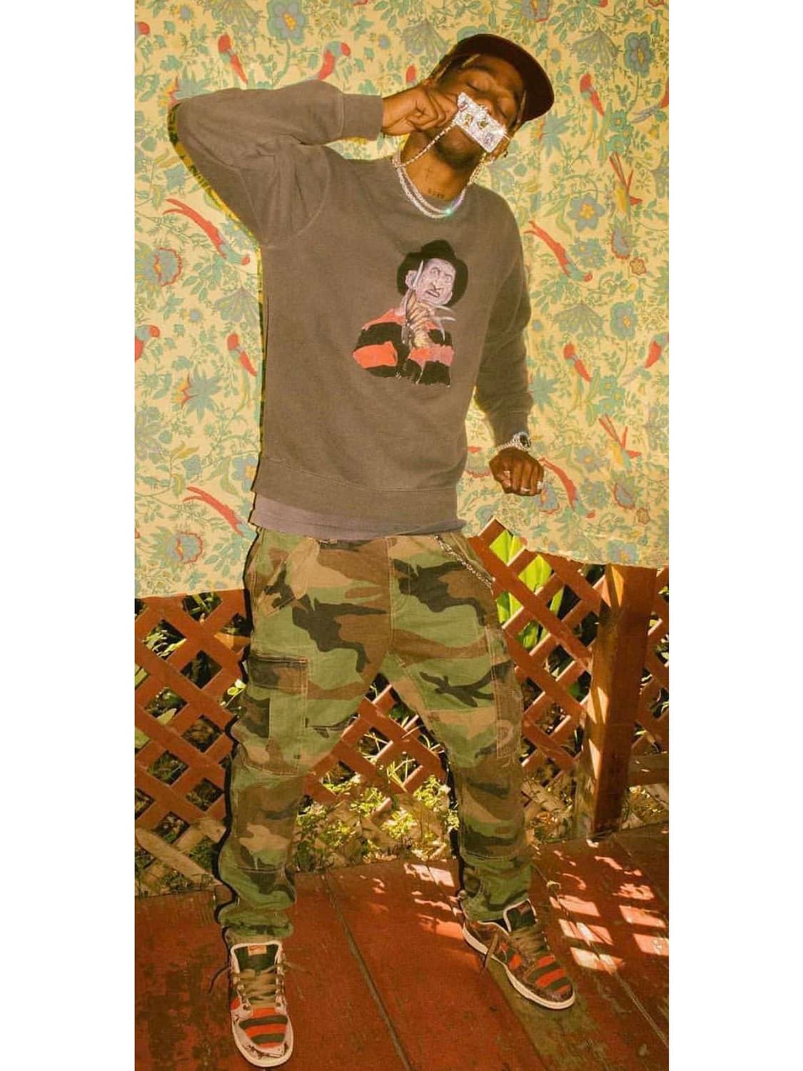 폴로 랄프로렌 트래비스 스캇 밀스펙 카모 유틸리티 카고 팬츠 상품이미지5