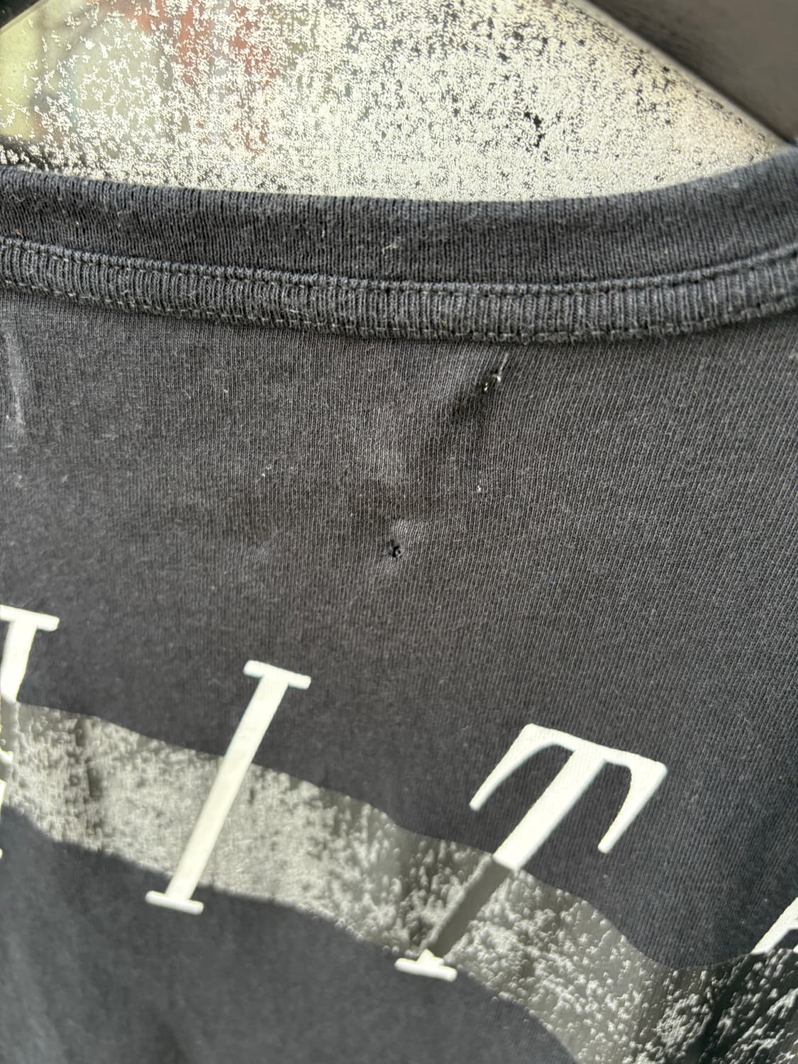 17ss Off White Mirror skull 롱슬리브 상품이미지7