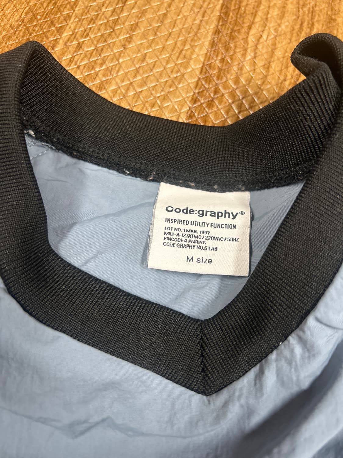 코드그라피 바람막이 m 상품이미지2