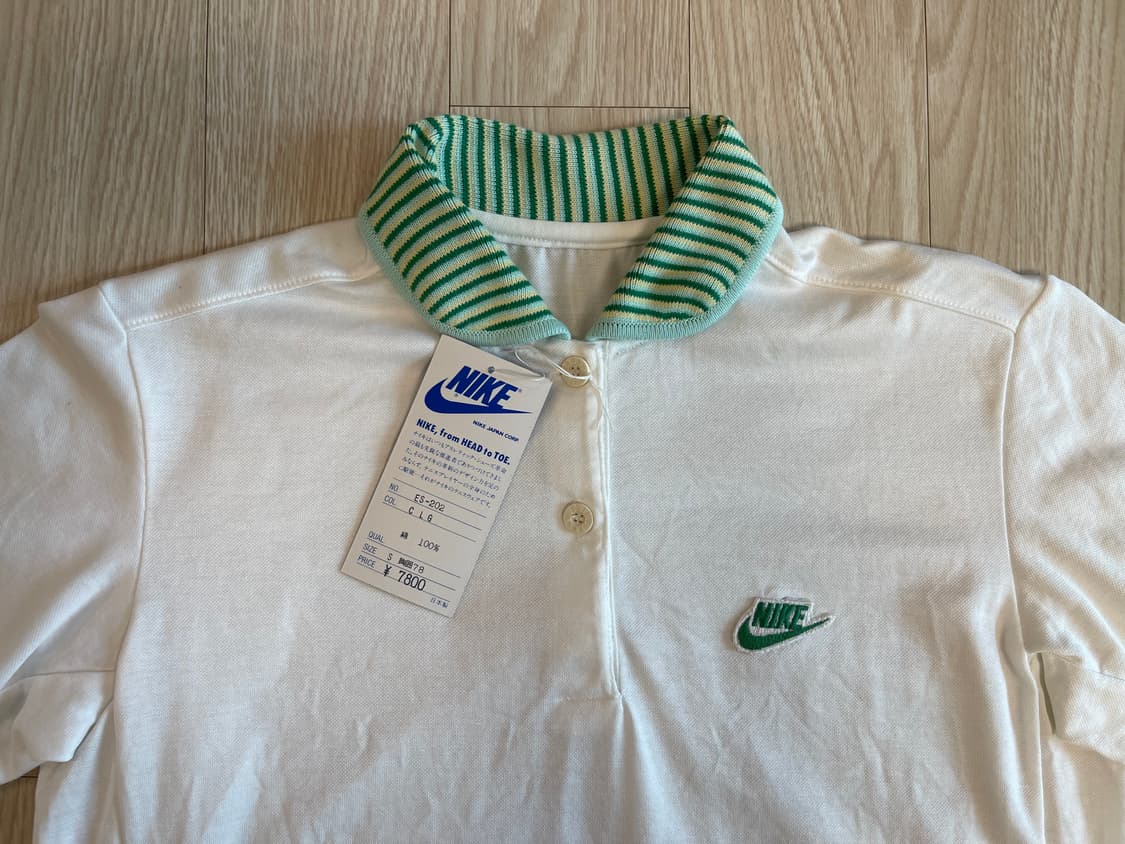  나이키 80s 올드 폴로 피케 우먼스 티셔츠 NIKE OLD 10번 상품이미지2
