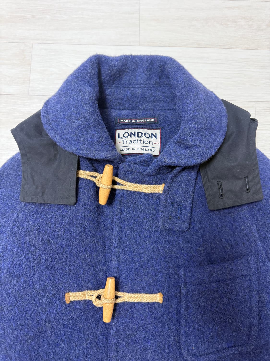 런던 트레디션 더플 코트 블루 (london tradition) 상품이미지2